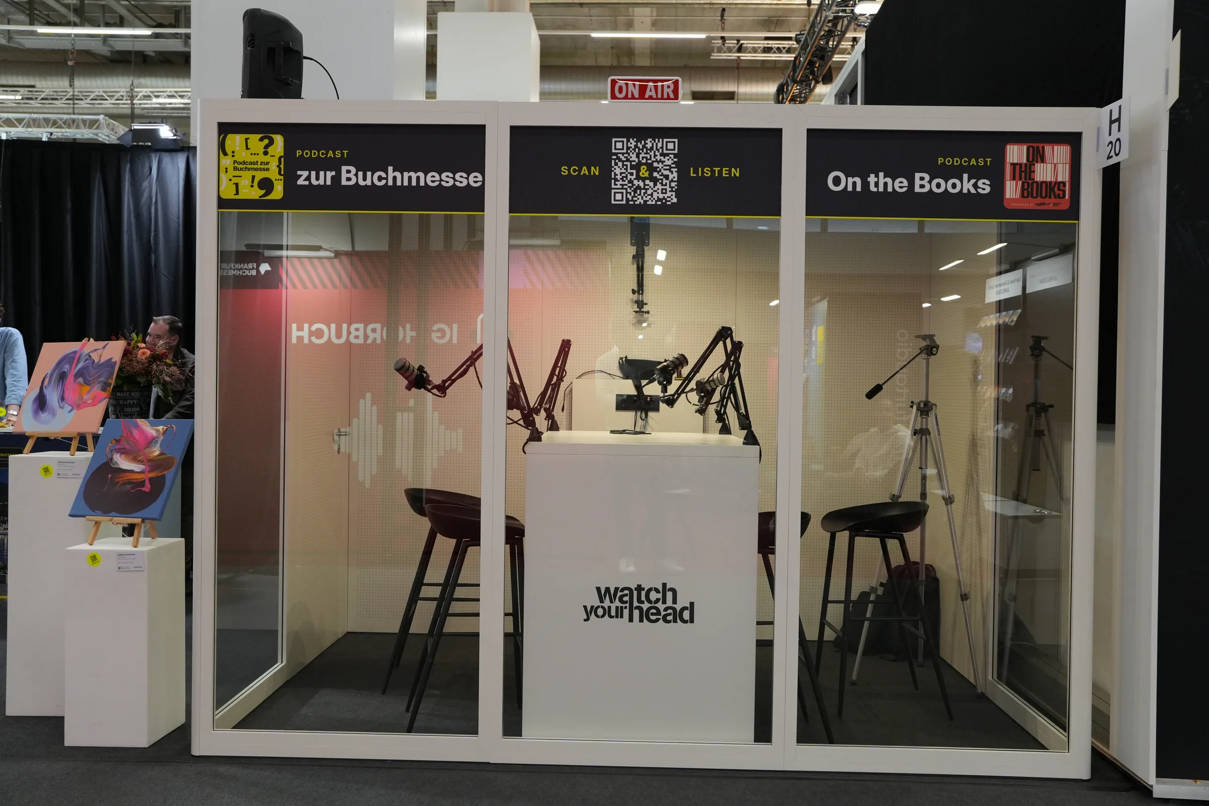 CastCube auf der Frankfurter Buchmesse, Studio On the Books